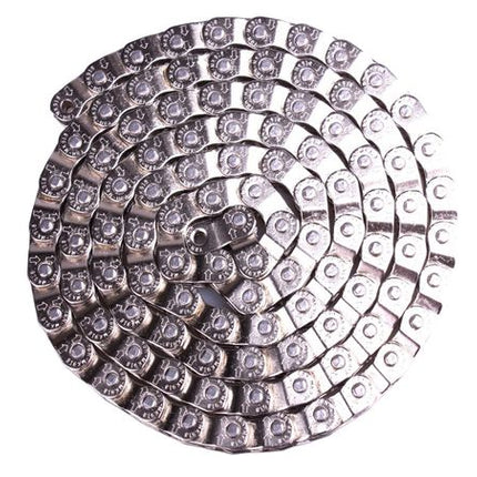 BICYCLE PARTS - CHAIN - HALF LINK, 1/2 X 1/8 X 112L, TEFLON COATED, SILVER (YBN MK - 918)