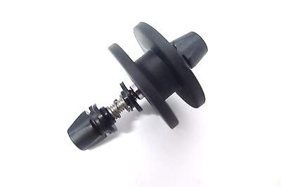 BICYCLE PARTS - CHAIN HANGER, PLASTIC BLACK, 