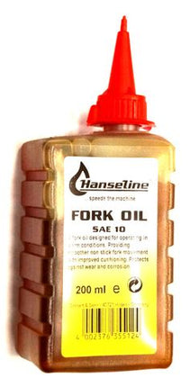 BICYCLE PARTS - HANSELINE SAE10 FORK OIL - 200 ML