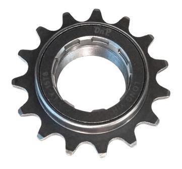 DNP Precision Quality Freewheel Sprocket 1/2*1/8 15T M30*1 Thread Silver Metal For Cycling