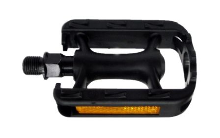 BICYCLE PARTS - PEDALS 1/2 KIDS, 12 - 16 BIKES, BLACK