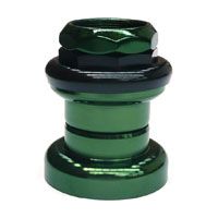 BICYCLE PARTS - HEADSET THREADED, 28.6 X 34 X 30MM, SEALED BEARINGS, GREEN