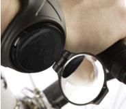 BICYCLE PARTS - MIRROR - REAR VIZ REAR VIEW MIRROR - BLACK CAP (MRV35BLK)