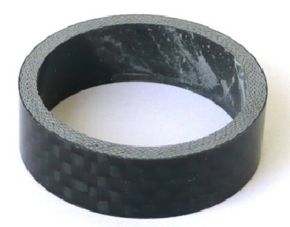BICYCLE PARTS - SPACER CARBON, 28.6 X 10MM