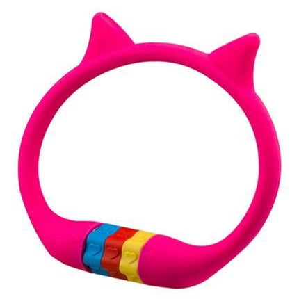 BICYCLE PARTS - KIDS LOCK, COLOR AND SHAPES COMBINATION LOCK10 X 350MM PINK