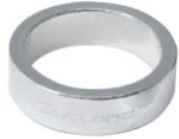 BICYCLE PARTS - SPACER ALLOY, 1 HEADSET 10MM SILVER