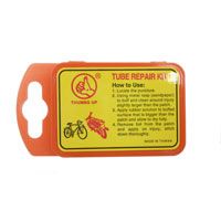 BICYCLE PARTS - PUNCTURE REPAIR KIT (INDIVIDUAL ITEM) INC RUBBER SOLUTION, VALVE RUBBER, METAL RASP AND 7 PATCHES