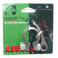 BICYCLE PARTS - CLAMP QUICK/R 28.6 SILVER