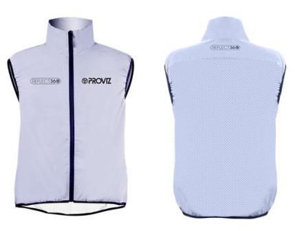 BICYCLE PARTS - WIND VEST, GILET, 360REFLECT, PROVIZ, MENS SIZE SMALL PV677