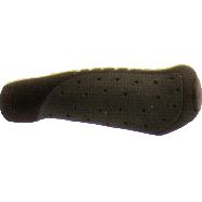 BICYCLE PARTS - GRIPS, COMFORT, KRATON & GEL, 2 TONE GREY/BLACK, 135MM, WITH END PLUGS, QUALITY VELO PRODUCT