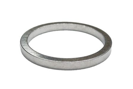 BICYCLE PARTS - SPACER ALLOY, 1 1/8 SILVER 3MM