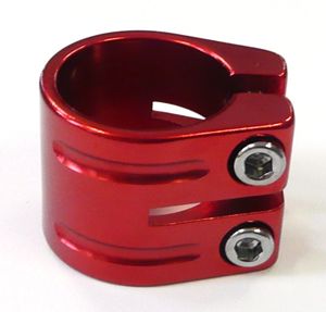 BICYCLE PARTS - S/CLAMP 33.3MM RED