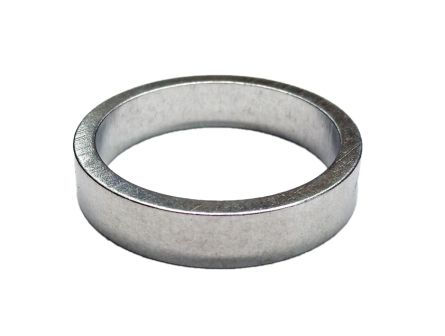 BICYCLE PARTS - SPACER ALLOY, 1 1/8 SILVER 7MM