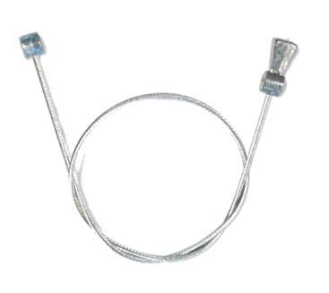 BICYCLE PARTS - YOKE STRADDLE CABLE - NIPPLE BOTH ENDS, 330MM (BAG OF 10)