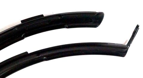 BICYCLE PARTS - MUDGUARD SET, F & R, PUSH BRAND, 26 ATB TORNADO - V - BRAKE CLIP ON GUARDS