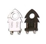 BICYCLE PARTS - CHAIN ADJUSTER - FOR 14MM AXLE, BLACK (SOLD IN PAIRS)