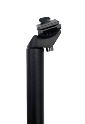 BICYCLE PARTS - SEATPOST 27.2 X 400MM, MICRO - ADJUST, ALLOY, BLACK FINISH