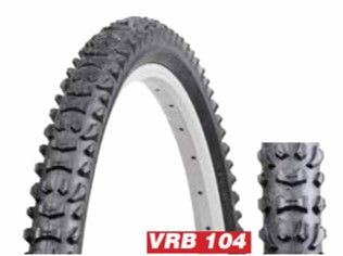 BICYCLE PARTS - TYRE 26 X 2.00 VRB104 BK BLACK (50 - 559) VEE RUBBER LABEL BUT NO BARCODE
