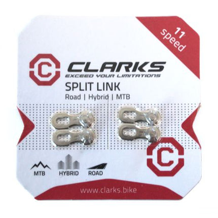 BICYCLE PARTS - LINK - 11 SPEED SILVER X 2 FROM CLARKS, 