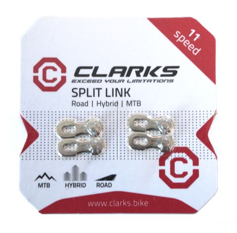 BICYCLE PARTS - LINK - 11 SPEED SILVER X 2 FROM CLARKS, 