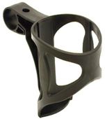 BICYCLE PARTS - BIDON CAGE - PRO SERIES, PLASTIC, HANDLEBAR MOUNT, BLACK