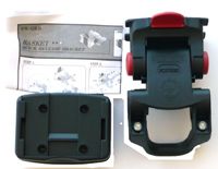 BICYCLE PARTS - BRACKET - ANGLE ADJUSTABLE, Q/R BRACKETS, FOR FRONT BASKET (25.4 ONLY)