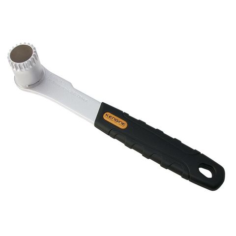 BICYCLE PARTS - BB CARTRIDGE WRENCH W/HANDLE, SHIMANO BB AND ISIS DRIVE COMPATIBLE