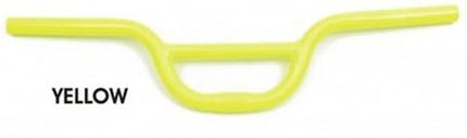 BICYCLE PARTS - HANDLE BAR, RETROSPECT , URBAN/FIXIE, 560MM, YELLOW (BAR BORE 25.4) (RISE 100MM)