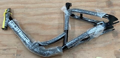 Proviz Gomer Bicycle Trike Frame Black 20 Inch For Cycling & Triking Enthusiasts - Durable Aluminum Alloy