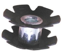 BICYCLE PARTS - STAR NUT, SIZE 1 , QTY 4 PER BAG