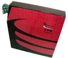 BICYCLE PARTS - GEAR INNER WIRE - STAINLESS STEEL, 1.2 X 2000MM, 100 PIECE FILE BOX