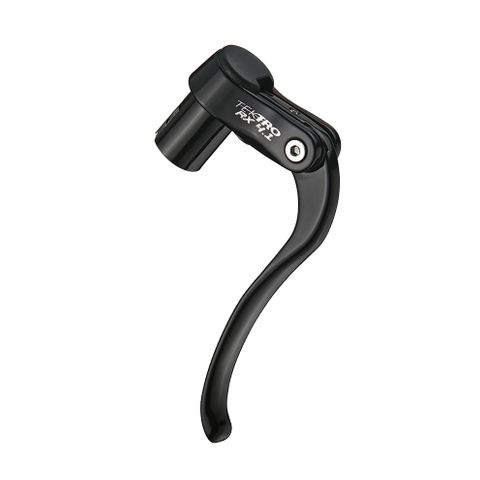 BICYCLE PARTS - TEKTRO RX4.1 AERO BRAKE LEVERS - REVERSE AERO BRAKE LEVER SET FOR TRIATHLON AND TIME TRIAL BIKES. BLACK, QUALITY TEKTRO PRODUCT IN AFTER MARKET DISPLAY PACK (EXTERNAL CABLE TYPE)