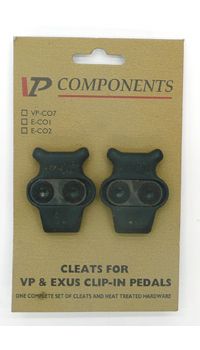 BICYCLE PARTS - CLEATS - VP & EXUS - HARDWARE FOR CLIPLESS PEDAL, VP - CO7 (PAIR) (NOT SPD COMPATIBLE)