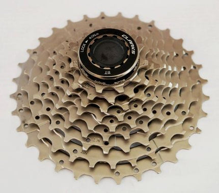 BICYCLE PARTS - CASSETTE - 9 SPEED, 11 - 32T, C.P. CLARKS QUALITY PRODUCT SHIMANO/SRAM COMPATIBLE