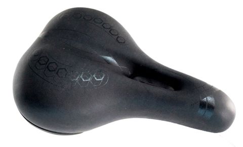 BICYCLE PARTS - SADDLE ERGONOMIC WITH CUT - OUT, SIZE 270*180MM, BLACK 'TOUR - SERIES'