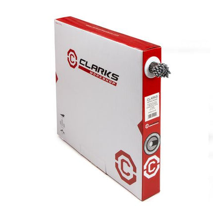 BICYCLE PARTS - GEAR CABLE, FILE BOX QTY 100, PRE - LUBRICATED GEAR WIRE 1.1MM , 4MM X 4MM NIPPLE , MTB AND ROAD, 2275MM