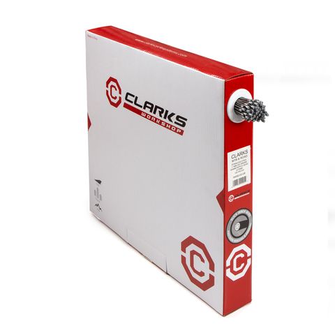 BICYCLE PARTS - GEAR CABLE, FILE BOX QTY 100, PRE - LUBRICATED GEAR WIRE 1.1MM , 4MM X 4MM NIPPLE , MTB AND ROAD, 2275MM