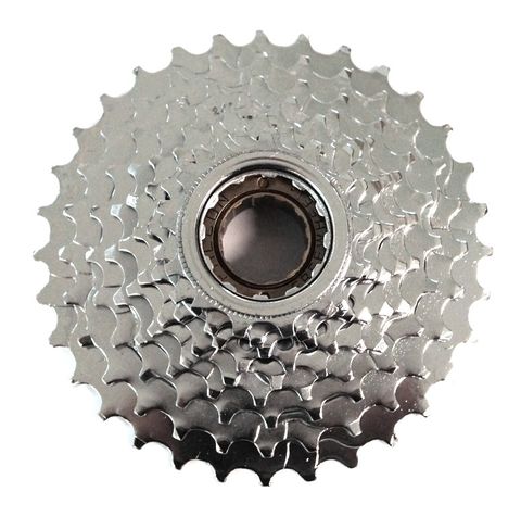 BICYCLE PARTS - SCREW ON CLUSTER - 9 SPEED, 13 - 32T, C.P. MADE IN TAIWAN
