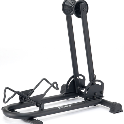 BICYCLE PARTS - BICYCLE STORAGE/PARKING STAND, FOR BIKE STORAGE FROM 20MM WIDE TYRE ON 650C & 700C ROAD WHEELS TO 2.4 WIDE MTB/BMX TYRES IN SIZE