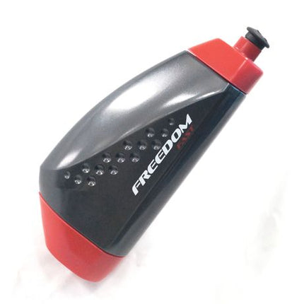 Freedom Cycling Systems Aero Hydration Bottle For Cycling And Sports, Black And Red, 750ml, Leak-proof Design For Athletes On The Go