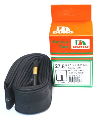 BICYCLE PARTS - TUBE 27.5/650B X 1.95/2.125, 50/57 - 584 A/V 48MM