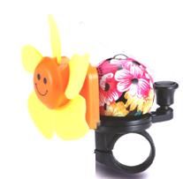 BICYCLE PARTS - BELL - FLICK BELL, BIKES UP, WINDMILL/FLOWER, FITS 25.4MM BB