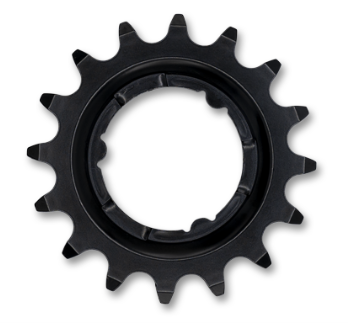 KMC Bicycle Sprocket 1/2 X 3/32 X 16T Black Cr-moly For E-bike Coaster Internal Gear Hubs Quality Drivetrain Component