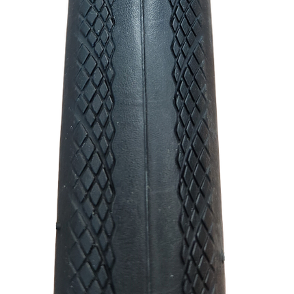 BICYCLE PARTS - WANDA TYRE 700 X 28C BLACK - THE FIREBOLT FOR ROAD, BLACK SKIN SIDEWALL, 30 TPI, WIRE BEAD, 80 - 110 PSI, 5.5 - 7.6 BAR (28 - 622)