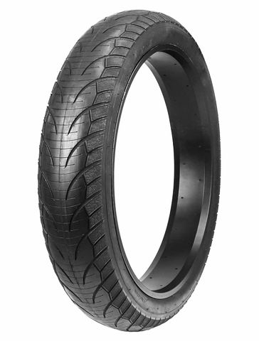 BICYCLE PARTS - TYRE 20 X 4.0 BLACK, FAT TYRE - SLICK TREAD - QUALITY WANDA TYRE PRODUCT