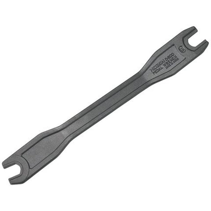 BICYCLE PARTS - HOZAN PEDAL WRENCH - DROP - FORGING WITH CHROME VANADIUM STEEL FOR PROS. LY DESIGNED WRENCH WHICH HAS A COMBINATION OF 15° JAW AND STRAIGHT JAW.