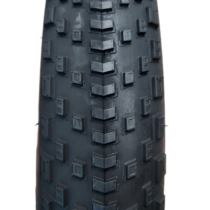 BICYCLE PARTS - TYRE 24 X 4.0 BLACK, FAT TYRE KNOBBY - QUALITY WANDA TYRE PRODUCT