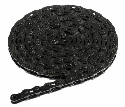 BICYCLE PARTS - CHAIN - 1/2 X 1/8 X 112L, TEFLON COATED, HEAVY DUTY, BLACK (YBN MK - 747)