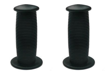 BICYCLE PARTS - GRIPS MUSHROOM, TRICYCLE, 70MM LENGTH, 18MM HOLE, BLACK, 3/4 X 3 - 1/2