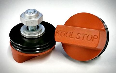 BICYCLE PARTS - BRAKE KOOL STOP BLACK SALMON INTERNATIONAL FIN BRAKE PAD KS - ISAB